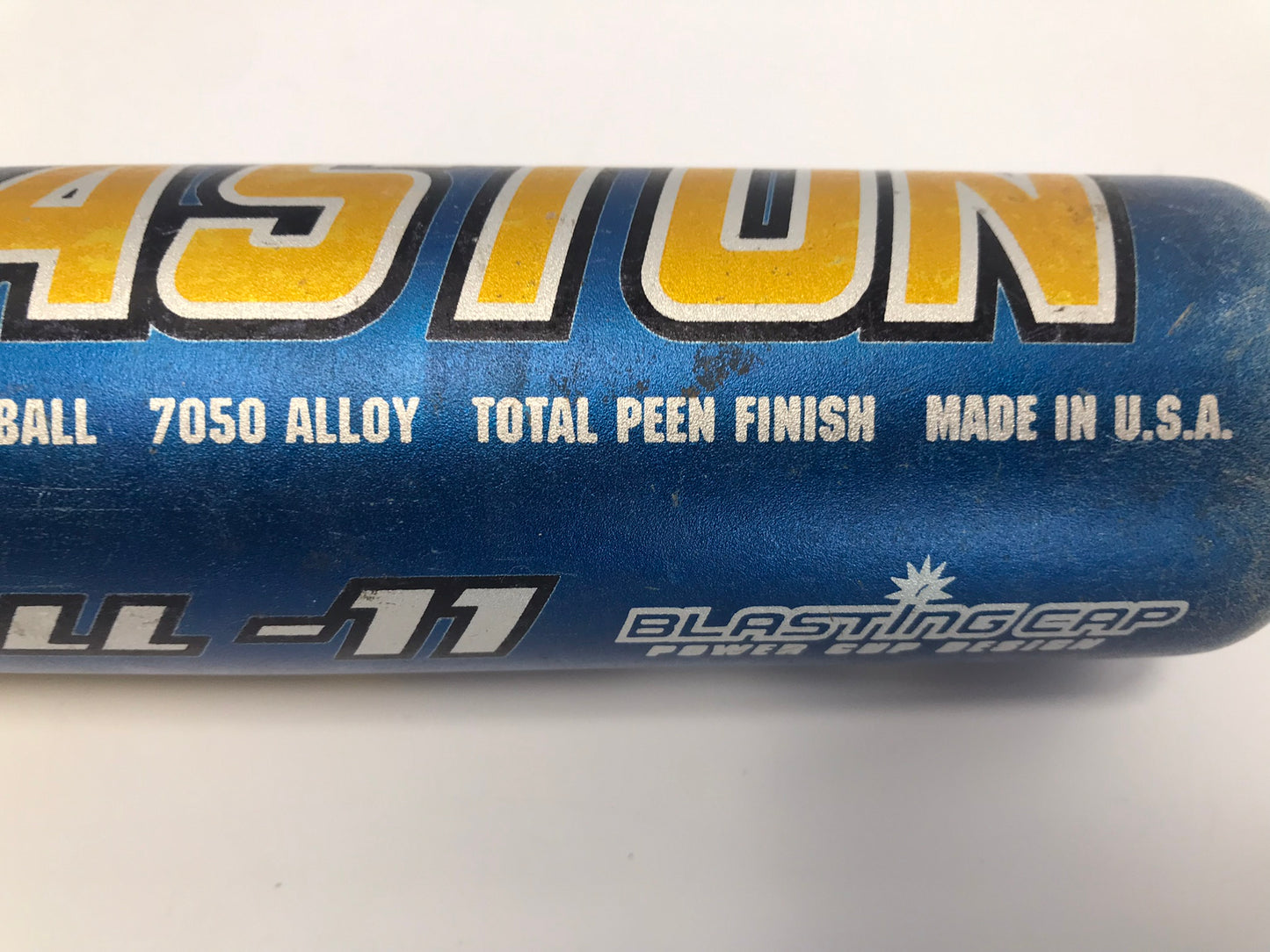 Baseball Bat 28 Inches 1703 Easton Reflex Blue Yellow