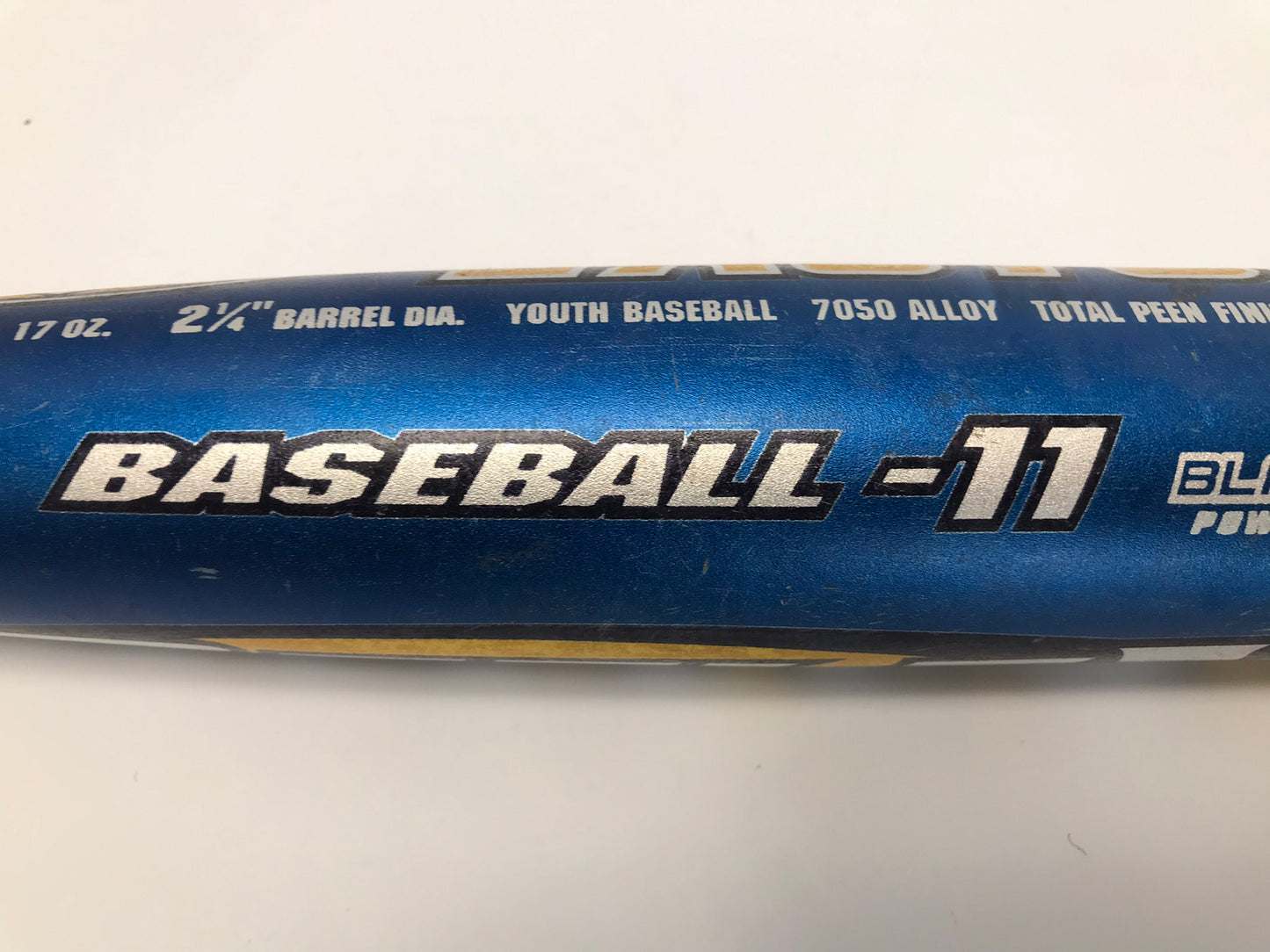 Baseball Bat 28 Inches 1703 Easton Reflex Blue Yellow