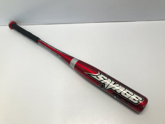 Baseball Bat 28 inch 18 oz Rawlings Savage Black Red