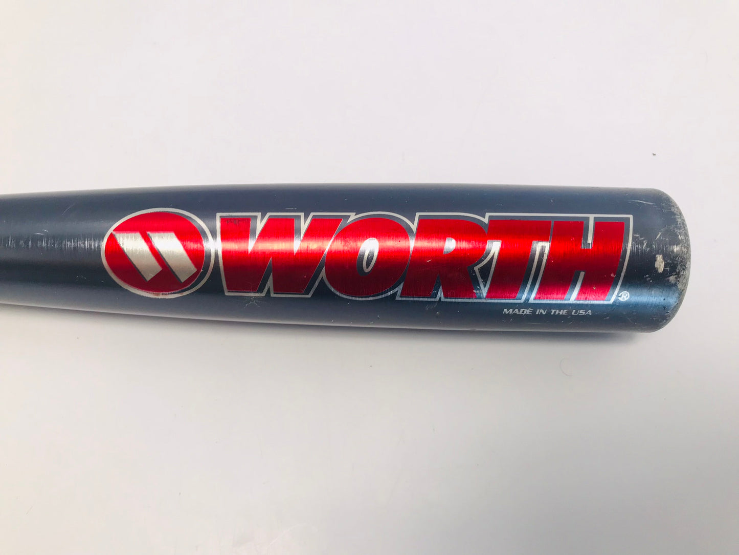 Baseball Bat 28 inch 21 oz Worth Powerflex Grey Red