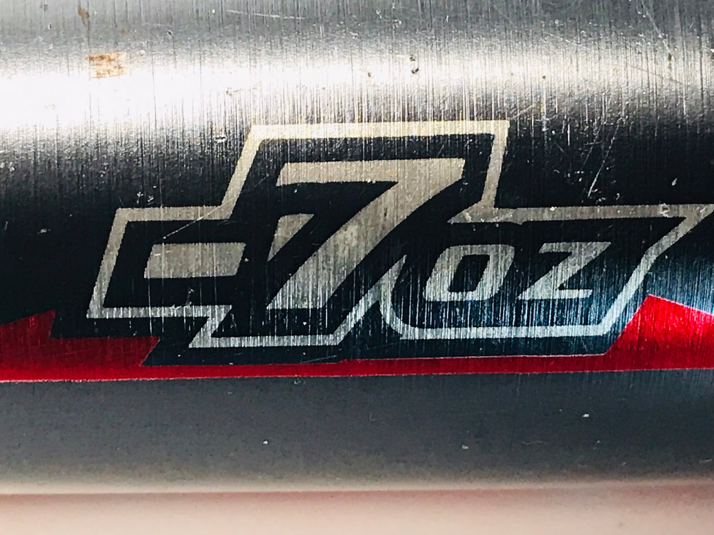 Baseball Bat 28 inch 21 oz Worth Powerflex Grey Red