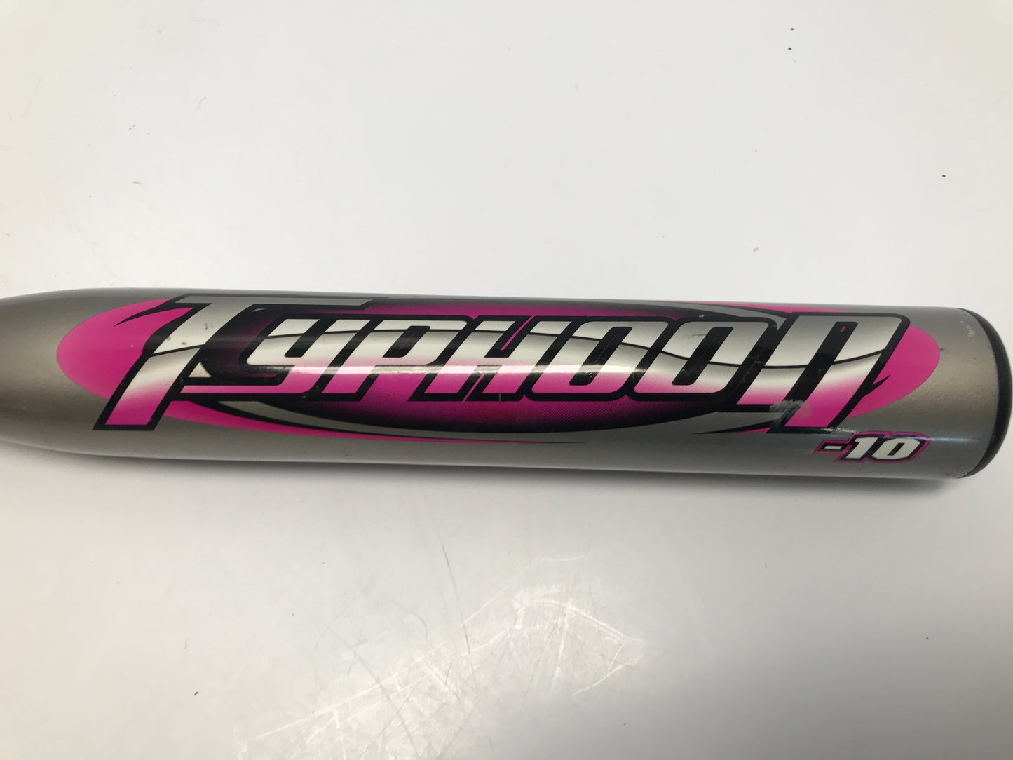 Baseball Bat 29 inch 19 oz Easton Typhoon Grey Pink Softball Excellent