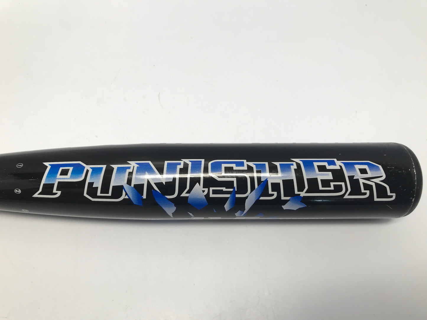 Baseball Bat 30 inch 18.5 oz Demarini Punisher Black Blue Excellent
