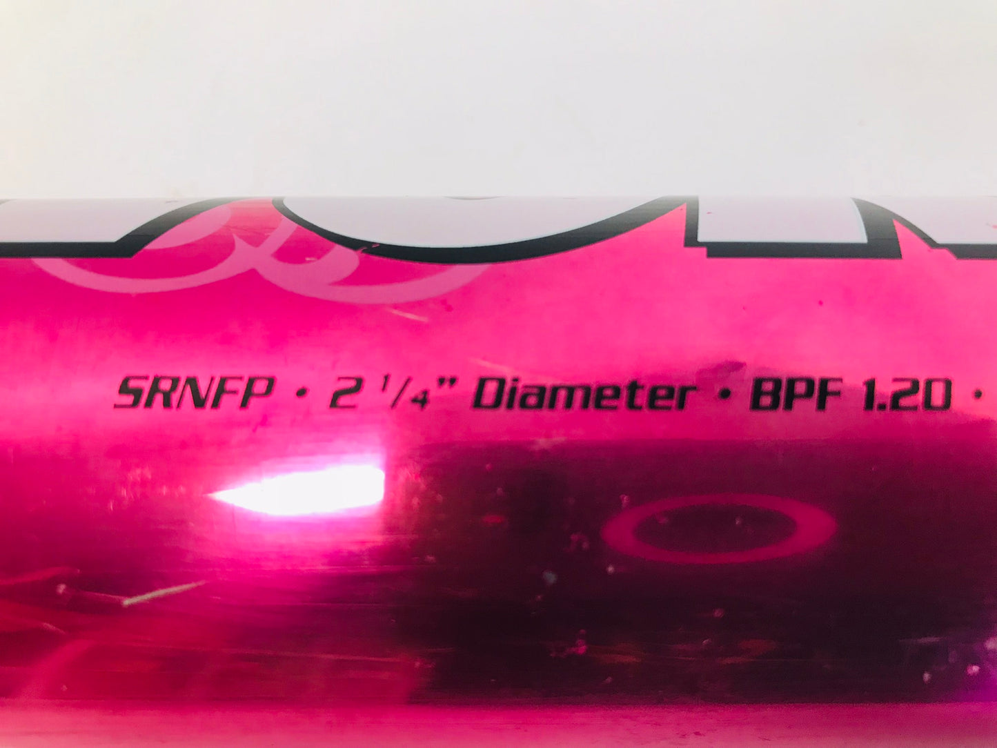 Baseball Bat 30 inch 21 oz Worth Siren Black Fushia Softball