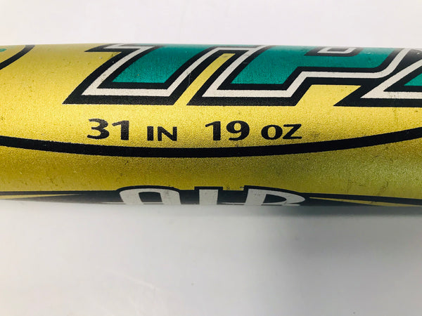 Baseball Bat 31 inch 19 oz Louisville Slugger TPX Air Response Baseball Gold Black