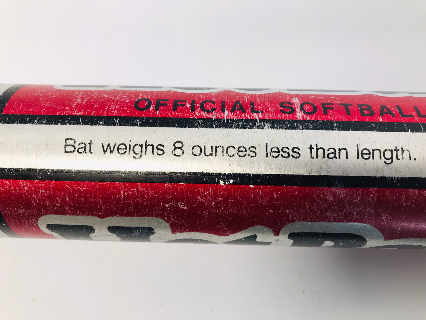 Baseball Bat 34 inch 26 oz Easton Louisville Slugger Hot Bat Chrome Red Softball