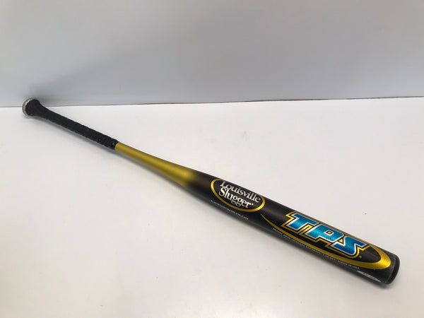 Baseball Bat 34 inch 27 oz Louisville Slugger Advanced Player Black Gold Softball Excellent