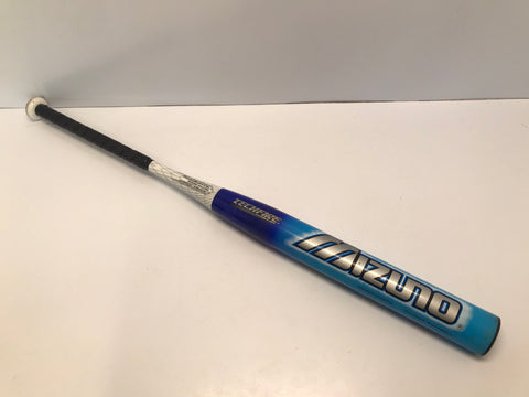 Baseball Bat 34 inch 28 oz Mizuno Frenzie 2 Softball Onyx Carbon Blue Outstanding
