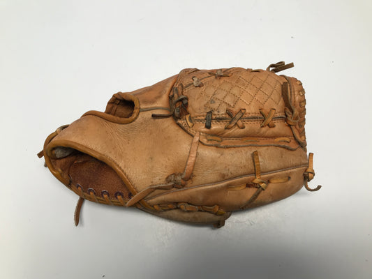 Baseball Glove 12 inch Deep Pocket Leather Fits Left Hand Excellent