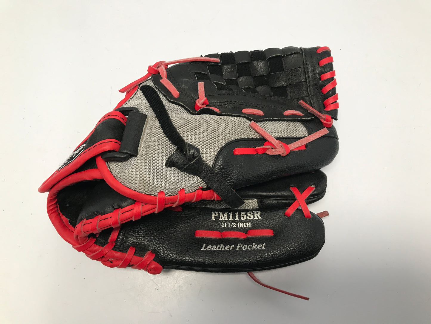 Baseball Glove Child Junior Size 11.5in Rawlings Leather Pocket Fits on Left Hand