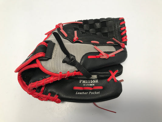 Baseball Glove Child Junior Size 11.5in Rawlings Leather Pocket Fits on Left Hand