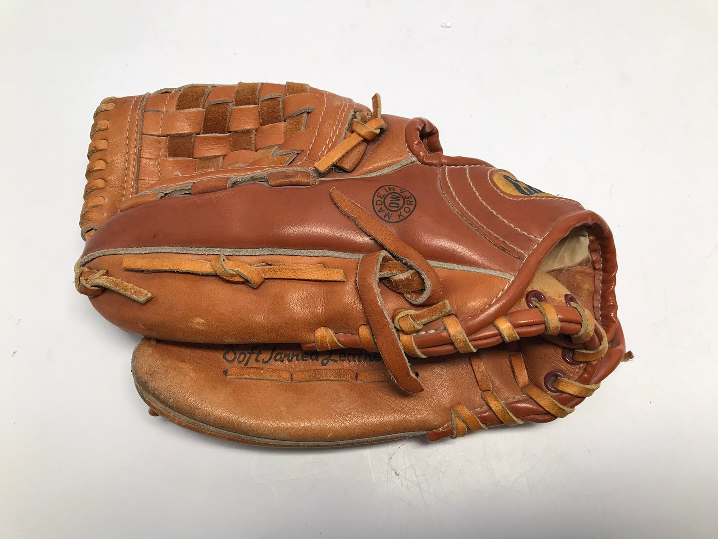 Baseball Glove Child Size 11 Inch Cooper Leather Fits On Right Hand