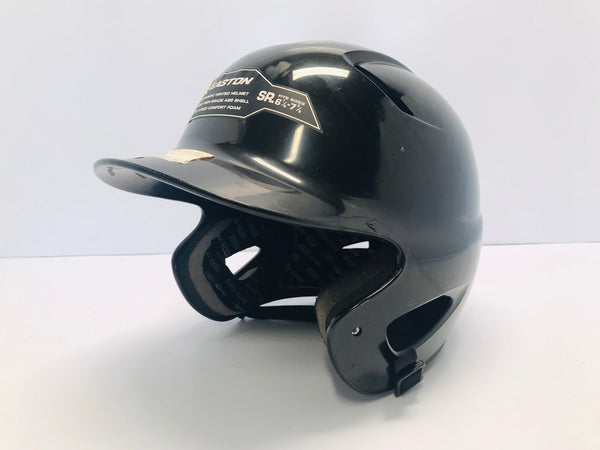 Baseball Helmet Senior Size 6 7.8 to 7 5.8 Easton Black Like New