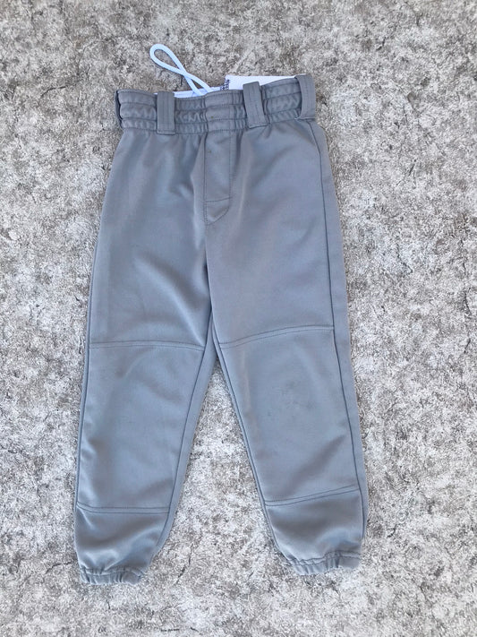 Baseball Pants Child Size 6 Small Rawlings Grey Excellent