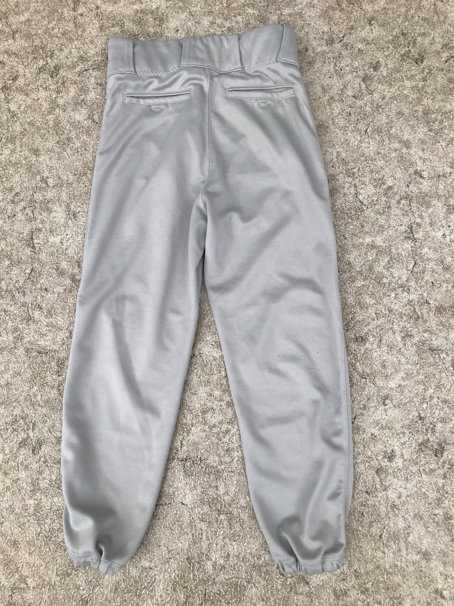 Baseball Pants Child Size Youth 10-12 Grey