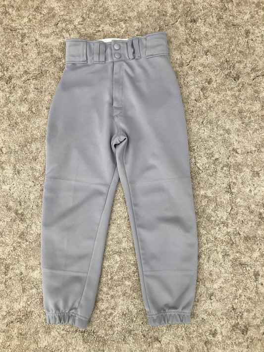 Baseball Pants Child Size Youth 6-7 Easton Grey
