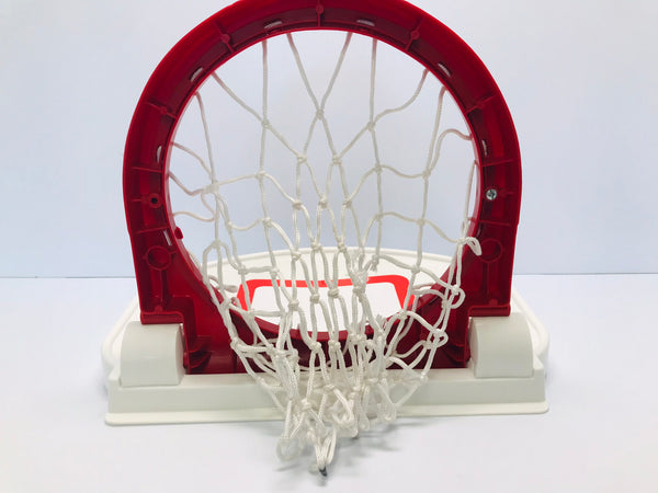 Basketball Over The Door Hoop Toys Thick Plastic and Mesh Netting All Ages  Like New