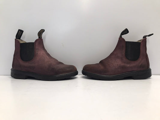 Blundstone Child Size 13 Pink Rose Glitter Sparkle Leather Excellent Condition and Quality