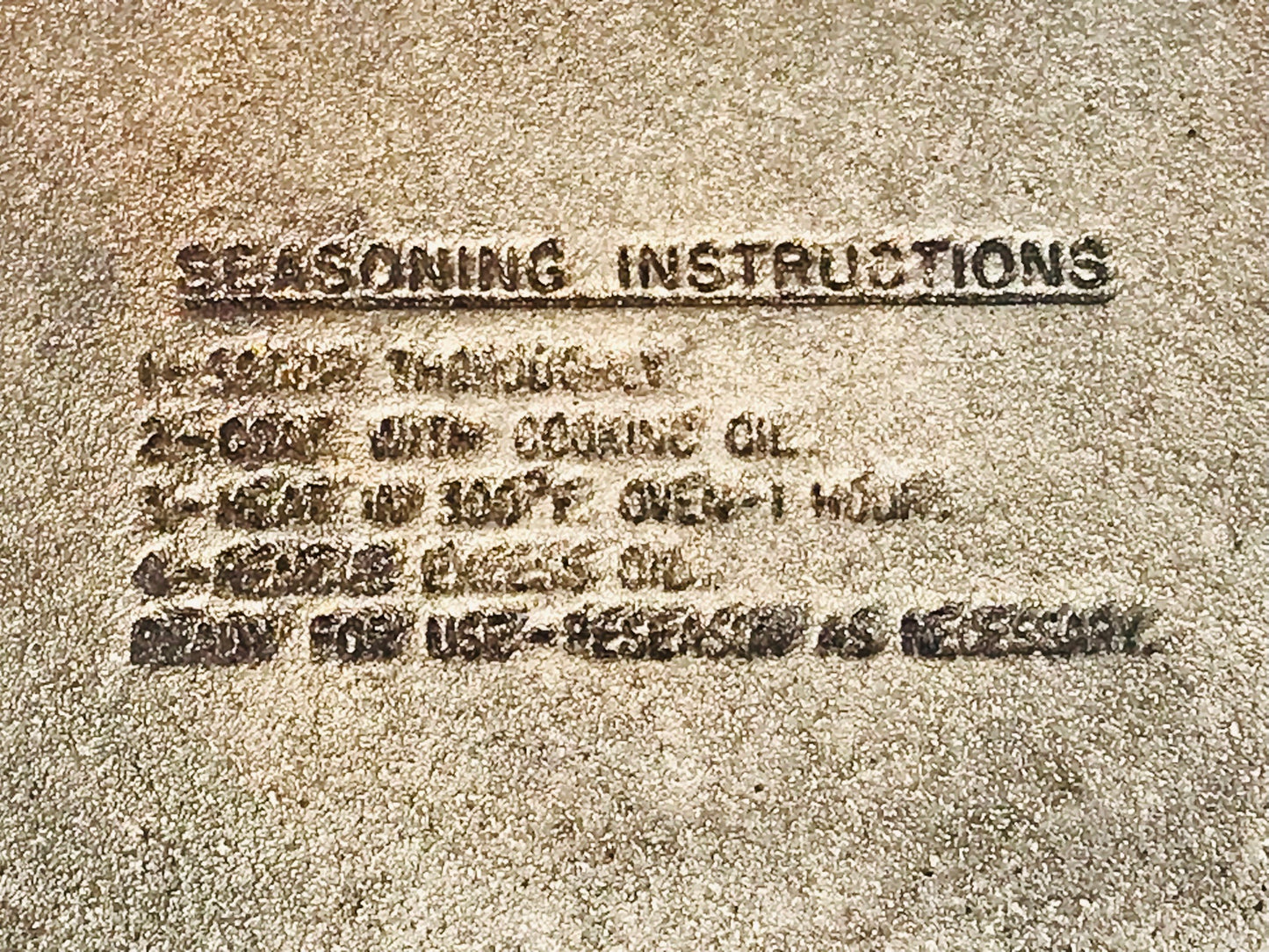 Camping Cast Iron Vintage Wagner's 1891 Original 10.5 inch Frying Fry Pan Outstanding Quality Made In USA