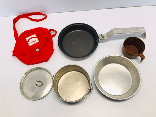Camping Fishing Backpacking Fry Pan Pots Cooking Set