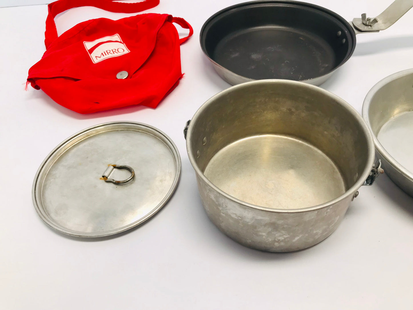 Camping Fishing Backpacking Fry Pan Pots Cooking Set