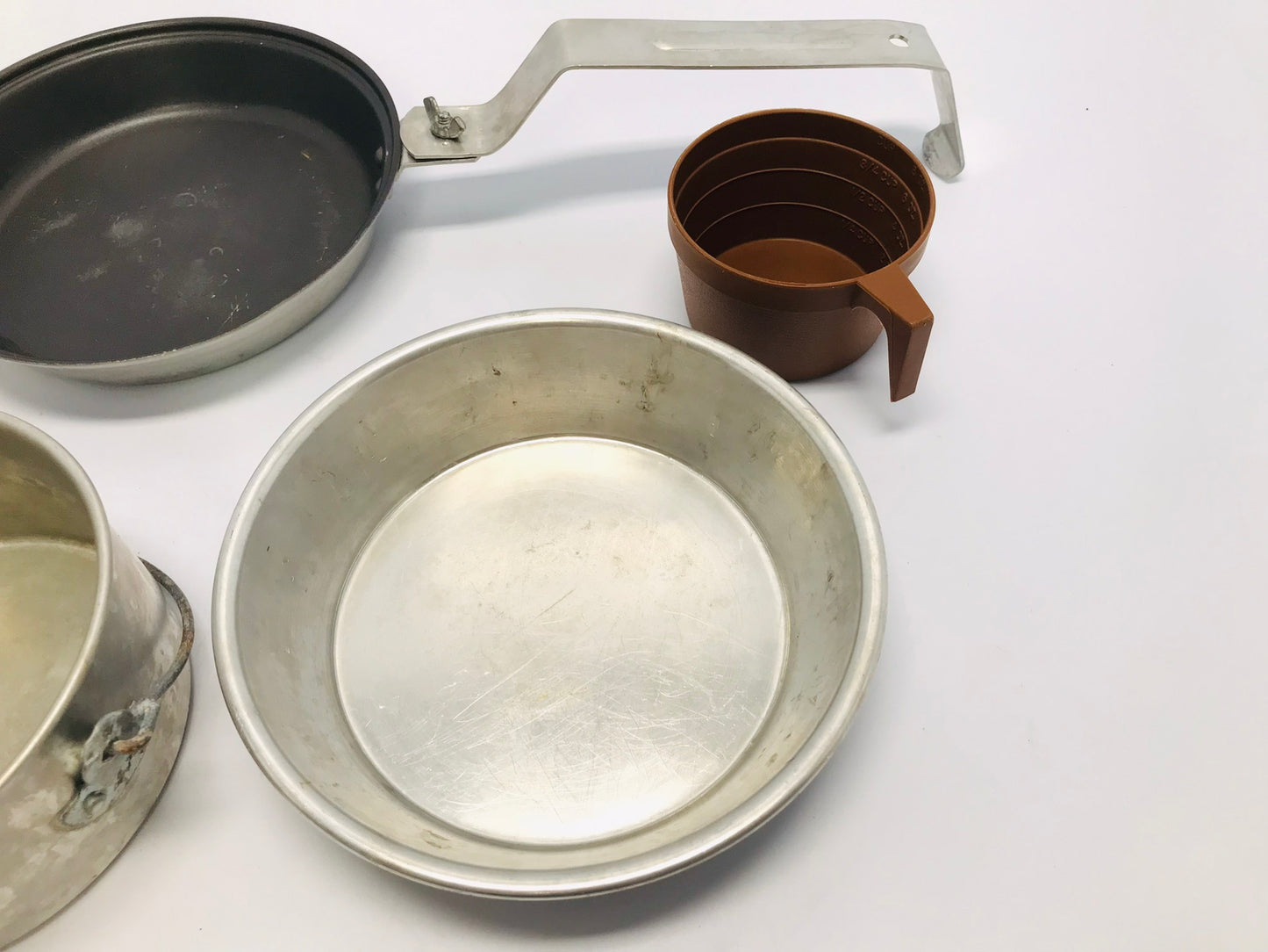 Camping Fishing Backpacking Fry Pan Pots Cooking Set