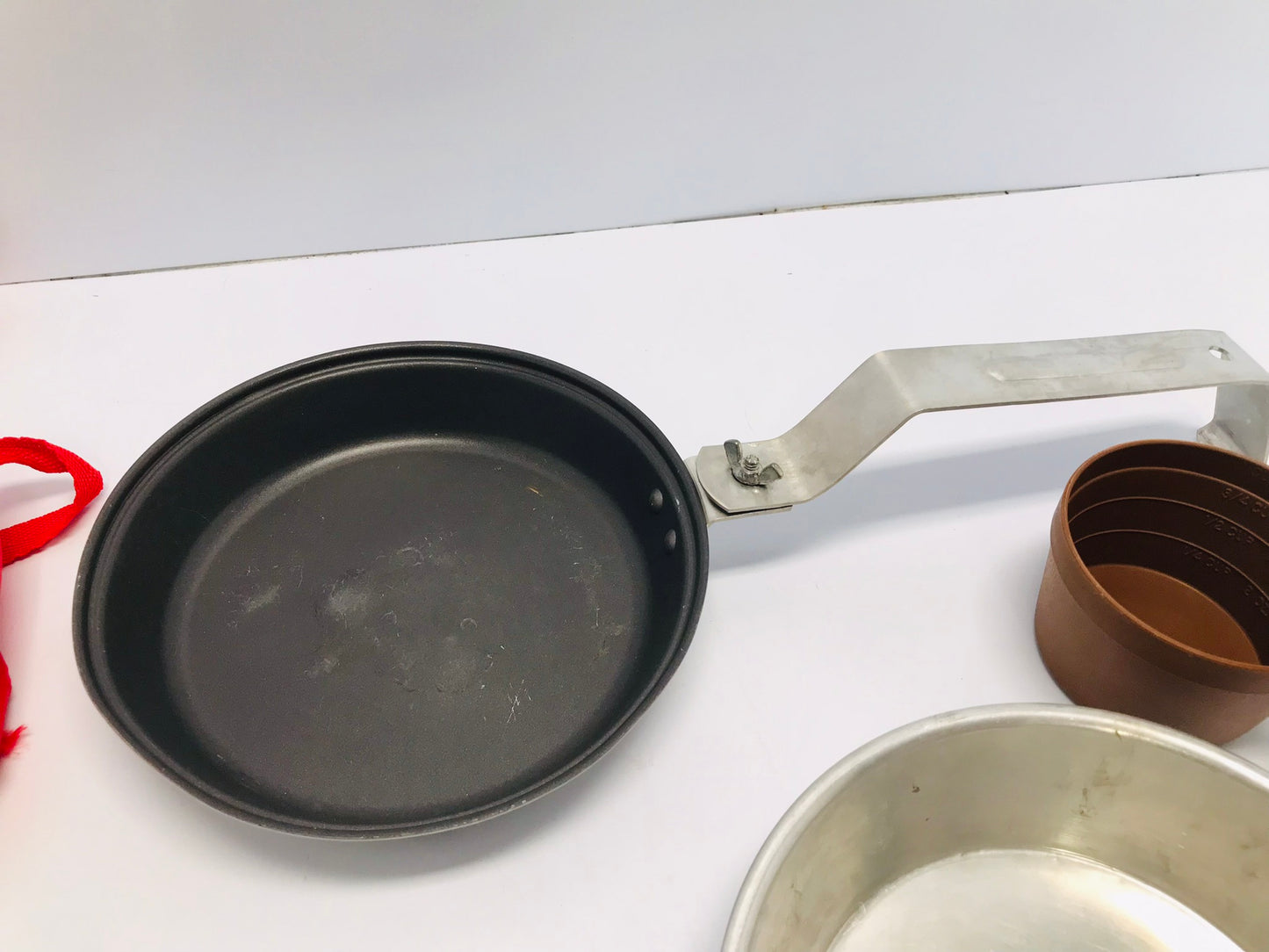 Camping Fishing Backpacking Fry Pan Pots Cooking Set