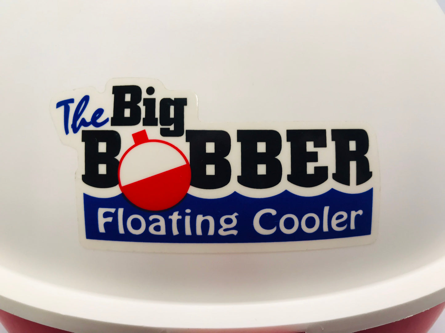 Camping Fishing Lake Big Bobber Floating Cooler NEW Attach to your inner tub or boat, surf board, and it floats along with you