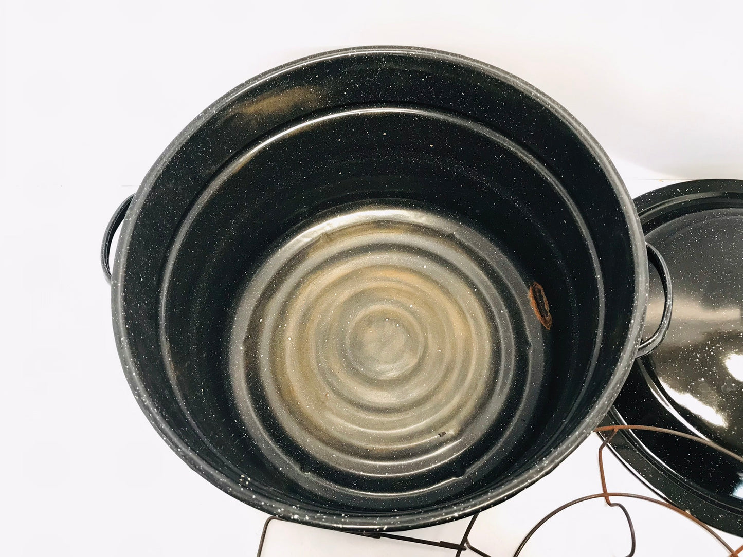 Canning Pot Enamelware Large 21 Quart Vintage