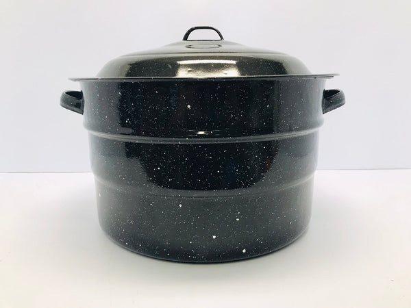Canning Pot Enamelware Large 21 Quart Vintage