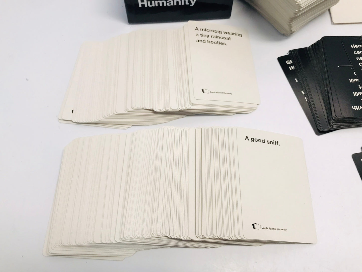 Cards Against Humanity Game A Party Game for Horrible People Canadian Edition Like New