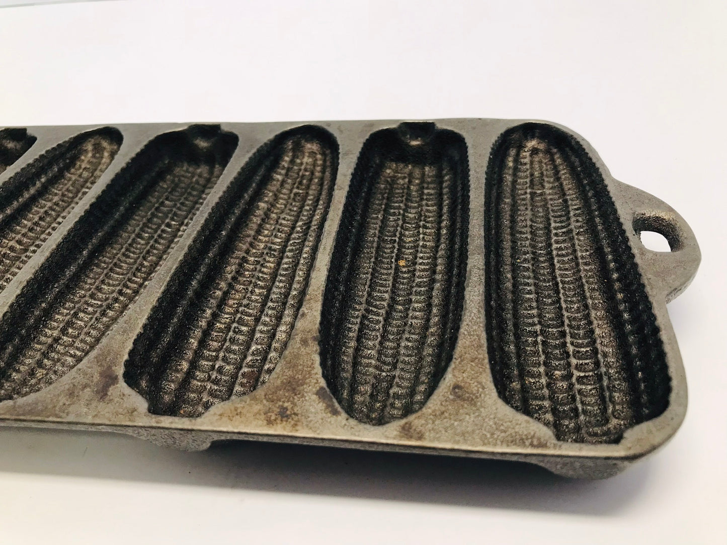 Cast Iron Cornbread Pan Camping Vintage 1960s Wagner Ware Imprinted Bottom Outstanding Quality RARE
