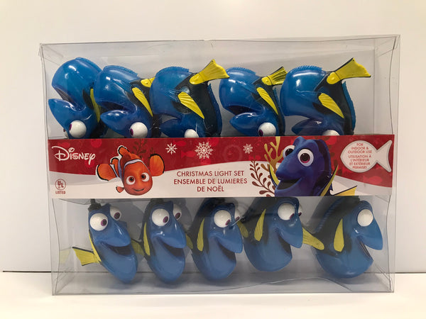 Christmas Indoor Outdoor Lights Disney Dory finding Nemo Discontinued Rare