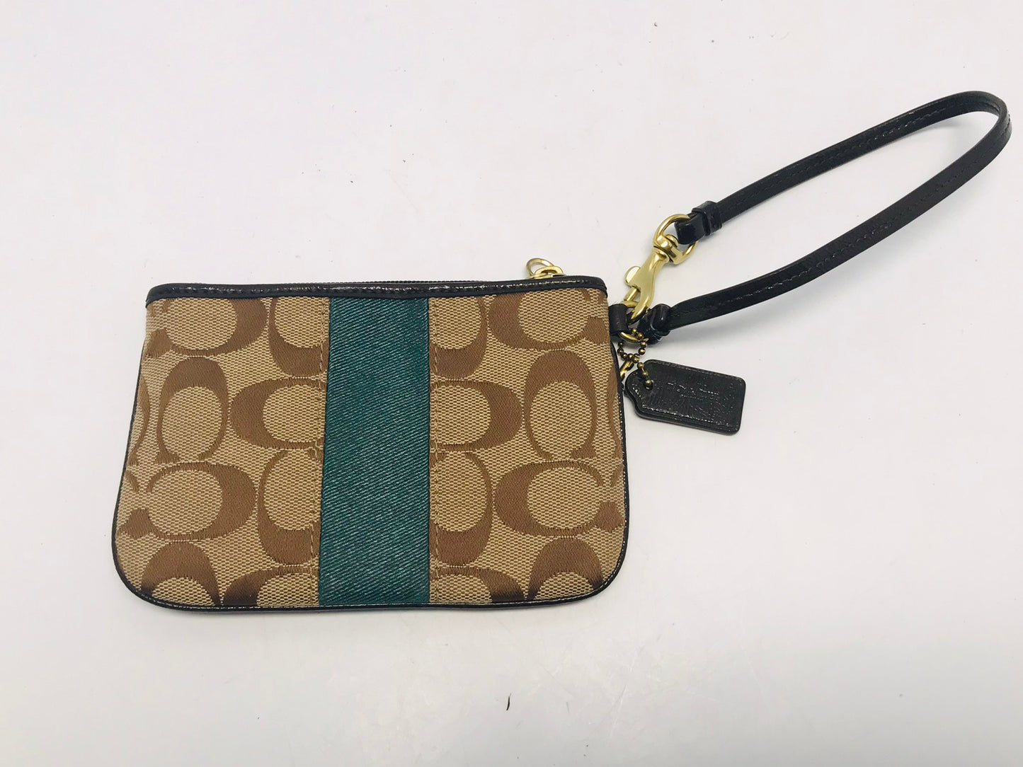 Coach Small Wallet Corner Zip Wristlet Like New