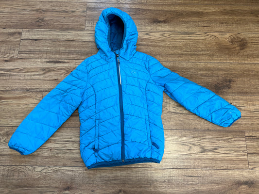 Coat Child Size 7-8 Paradox Puffer Coat Aqua Blue