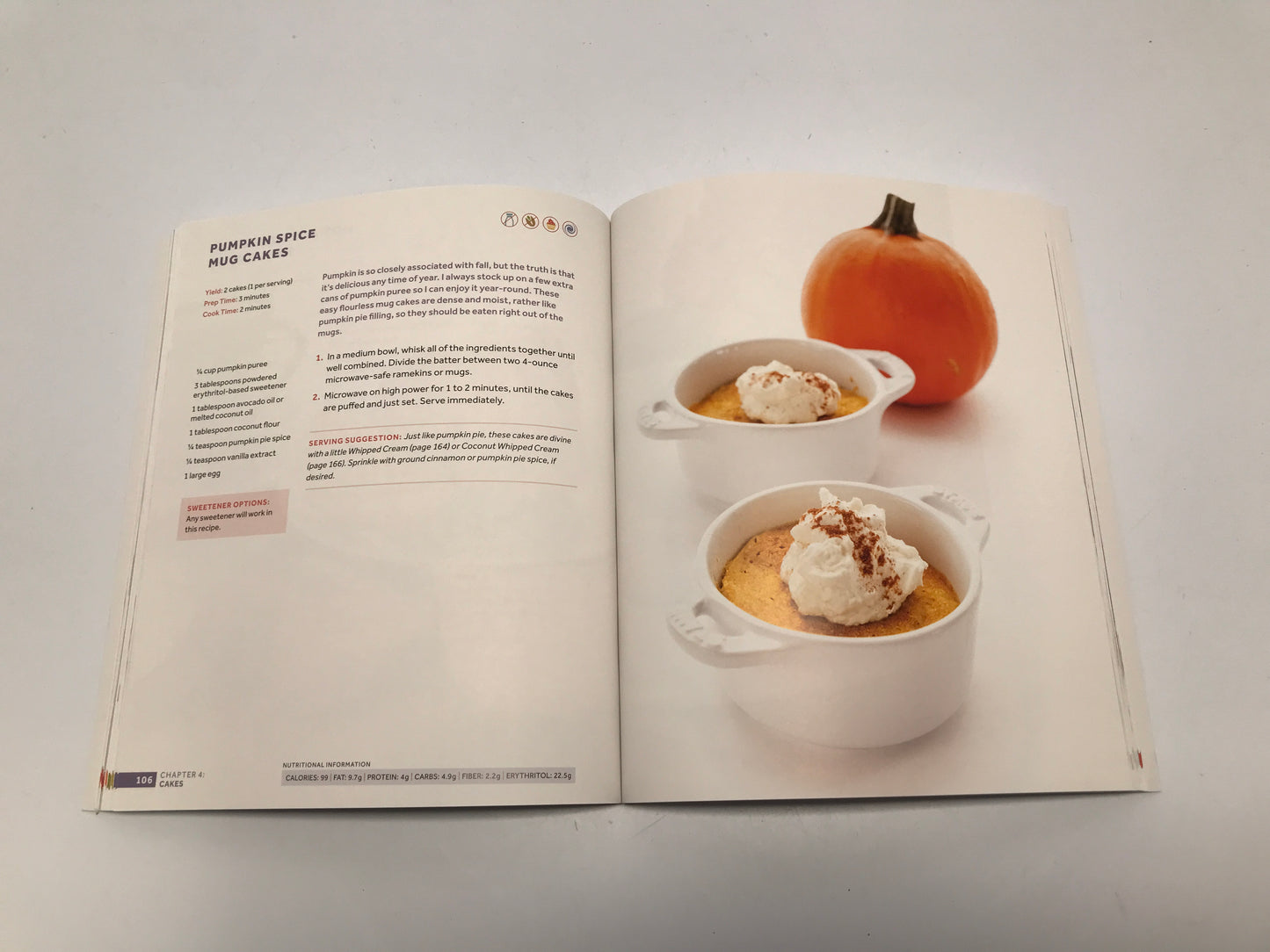 Cook Book Baking Easy Keto Desserts Diabetes Carolyn Ketchen Like New