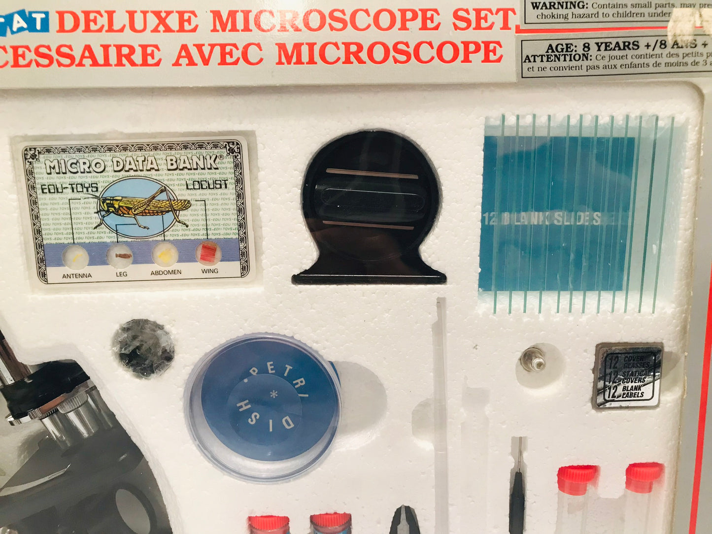 Deluxe Microscope Set Age 8 up Excellent