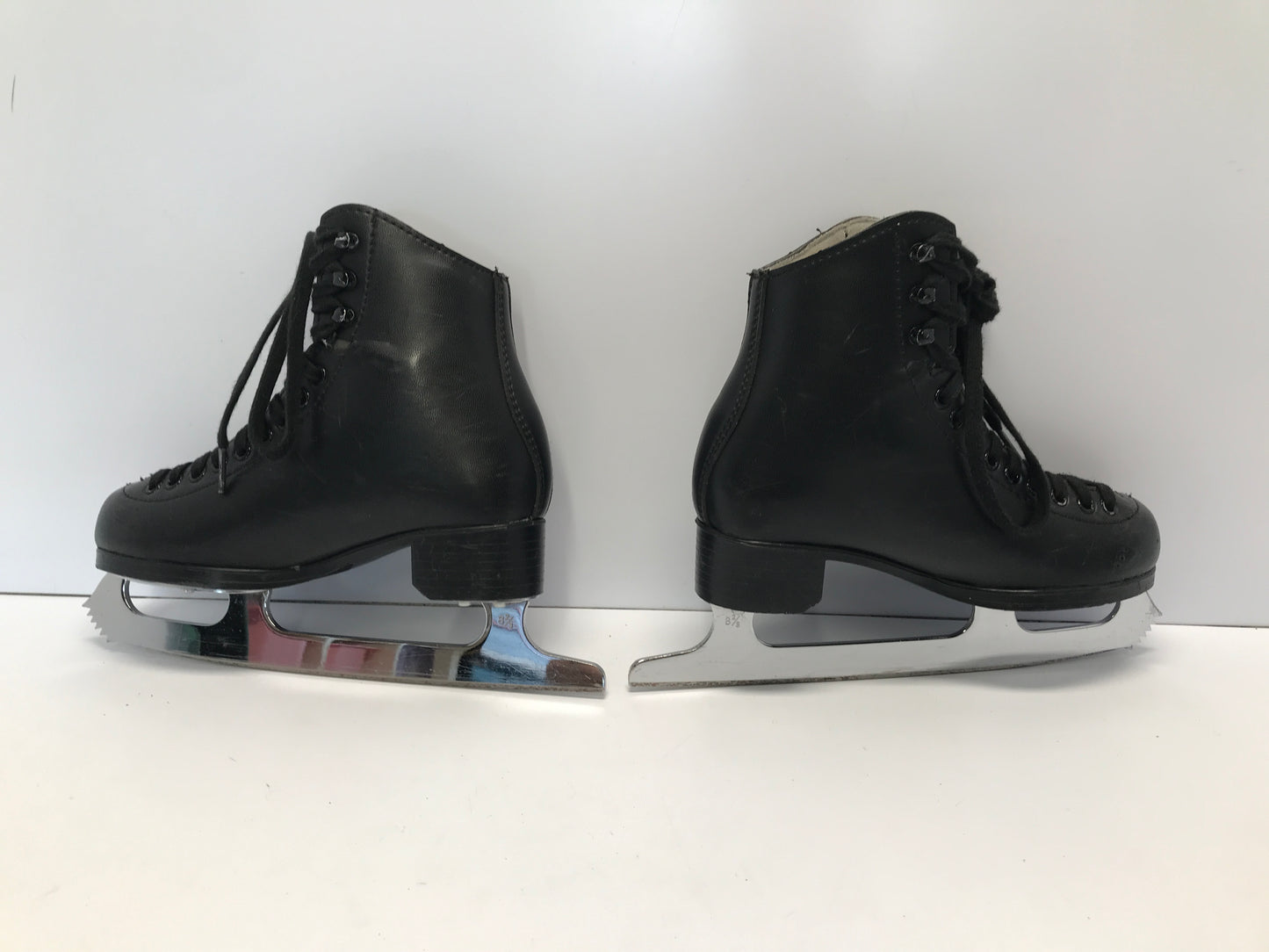 Figure Skates Child Size 1 Jackson Excell Black Leather Excellent