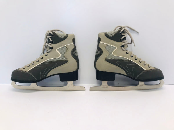 Figure Skates Ladies Size 7  Soft Skates Grey