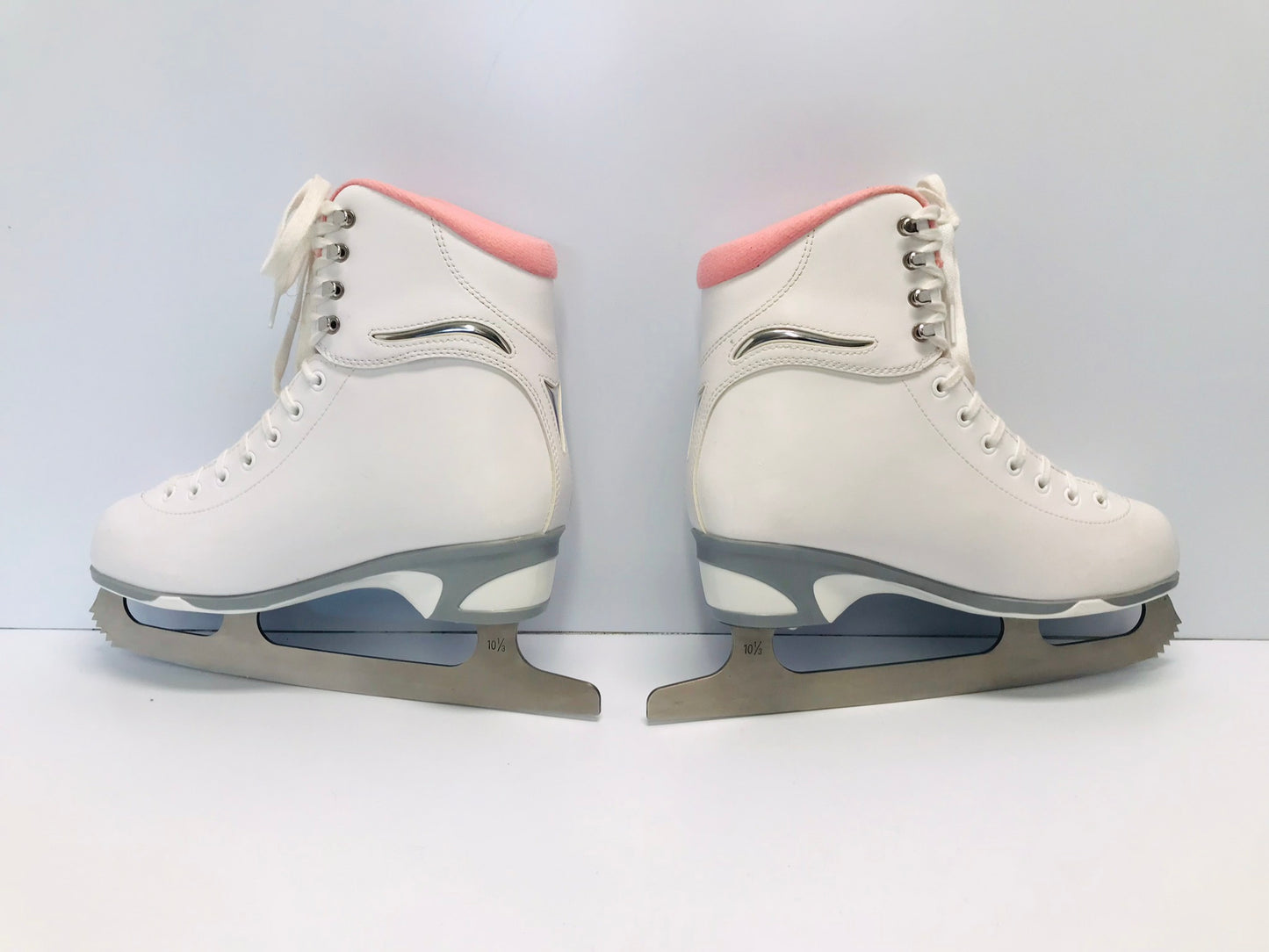 Figure Skates Ladies Size 9 Jackson Cameo White Pink New Demo Model