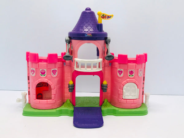 Fisher Price Little People Pink Castle Fully Loaded With All The Extra's They Made