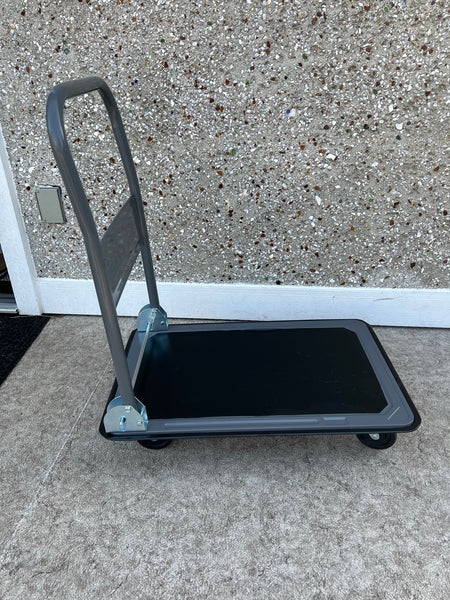 Folding Hand Truck Dolly Cart with Wheels Luggage Cart Trolley for Moving New