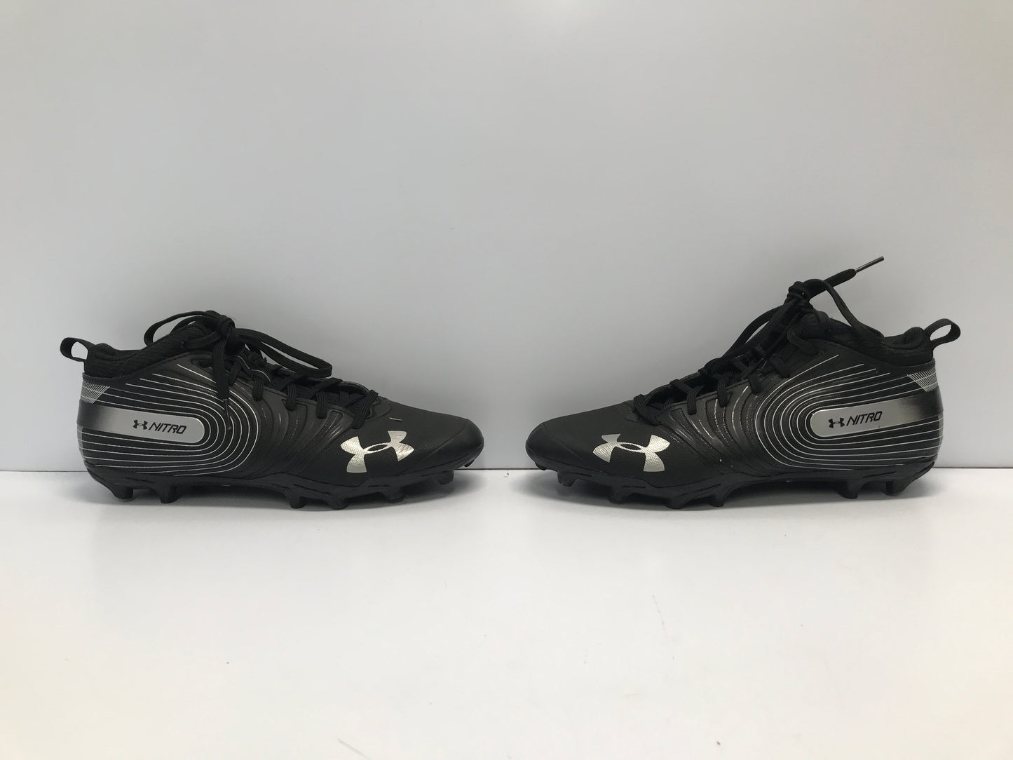 Football Baseball Shoes Cleats Men's Size 8 Under Armour Nitro Like New