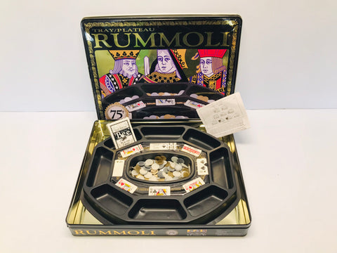 Game 75th Anniversery Edition Rummoli Tray Rare Tin Set