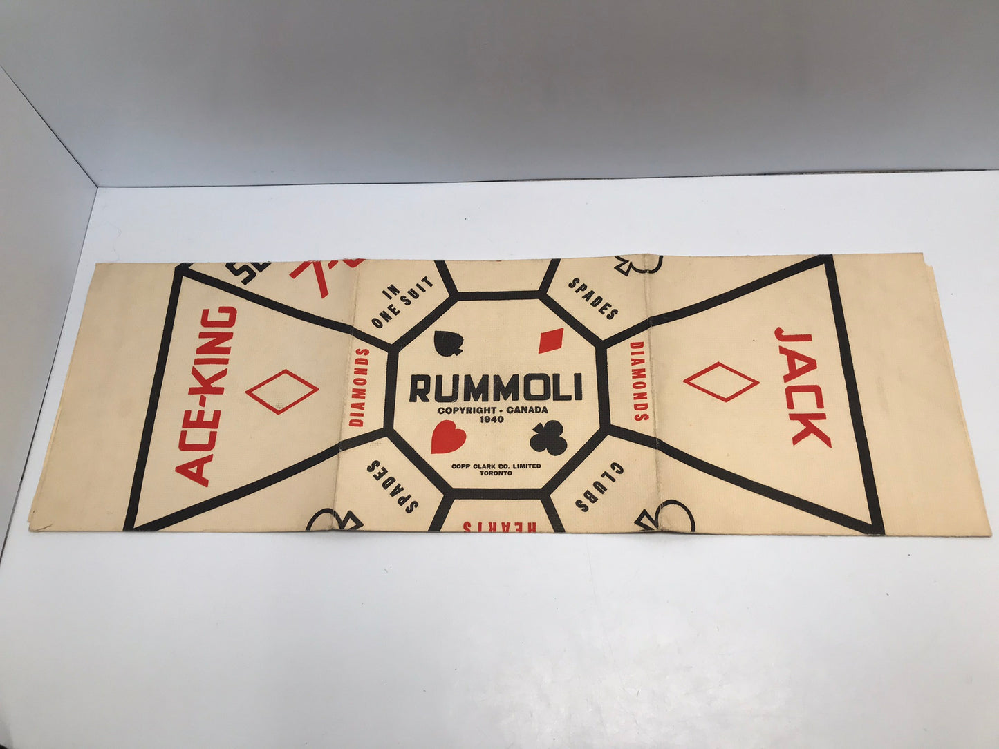 Game Vintage 1960's Rummoli Game