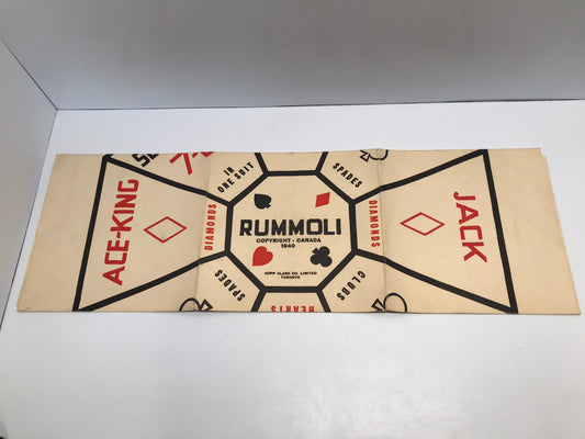 Game Vintage 1960's Rummoli Game