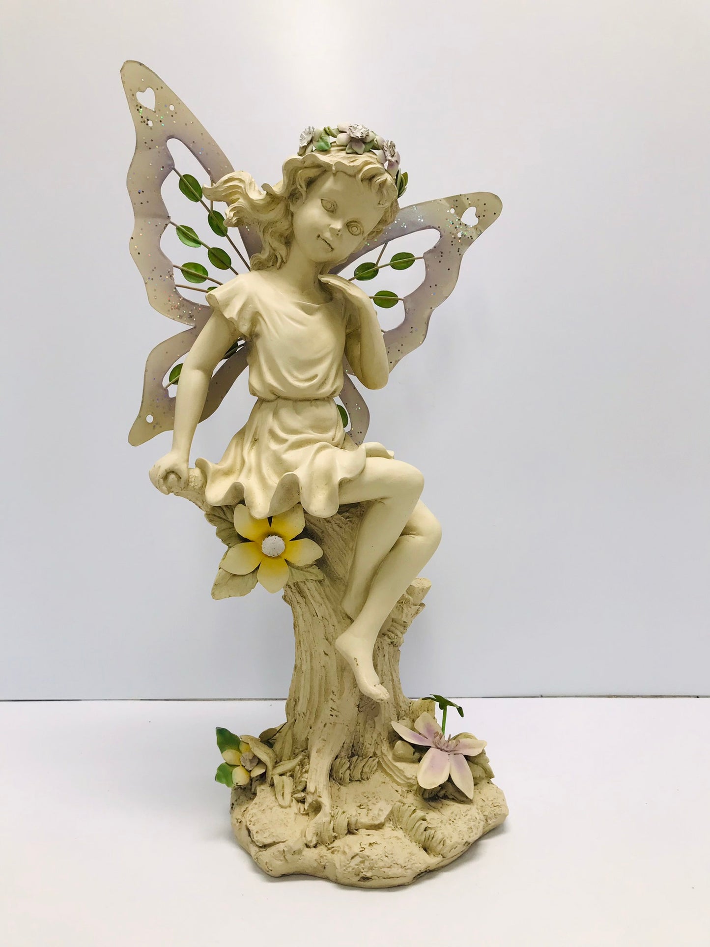 Garden Angel Butterly Wings 16 inch Poly Resin Very Cute