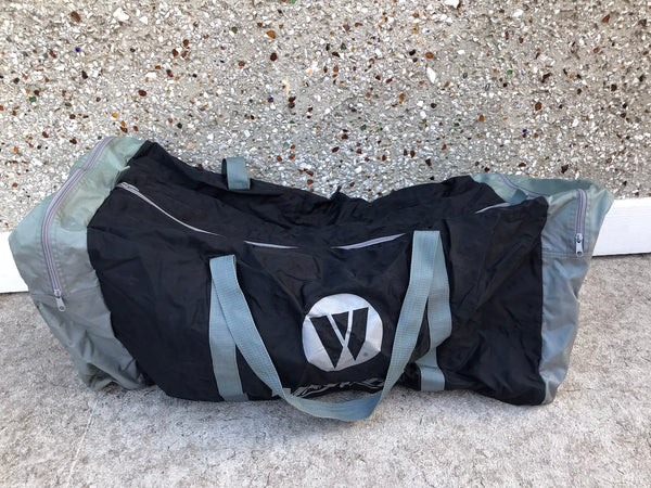 Hockey Bag Junior Child Age 7-12 Winnwell Black  Grey Excellent
