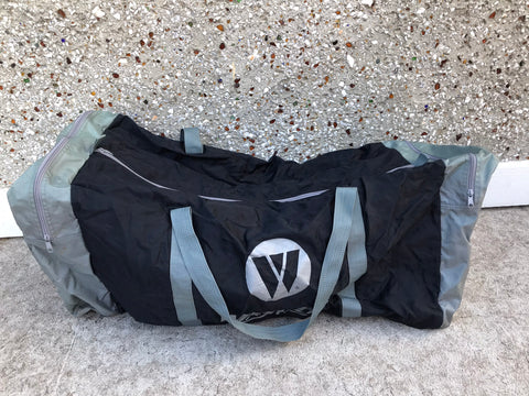 Hockey Bag Junior Child Age 7-12 Winnwell Black  Grey Excellent