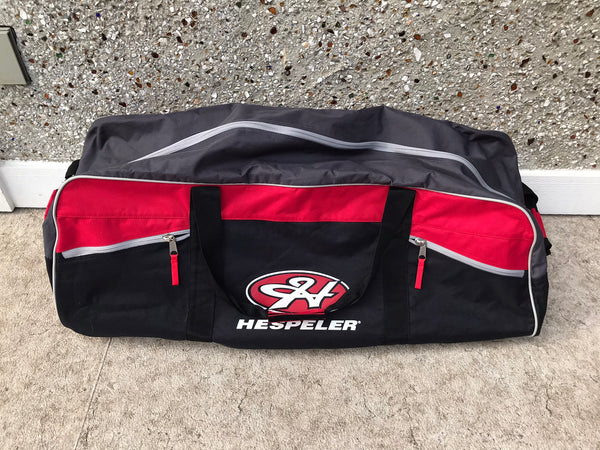 Hockey Bag Junior Size Hespeler Black Red Excellent